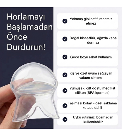 SleepMate SnoreGuard Pro™ | Horlama Önleyici Dil Aparatı
